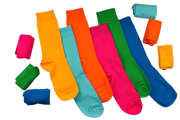 خرید جوراب رنگی