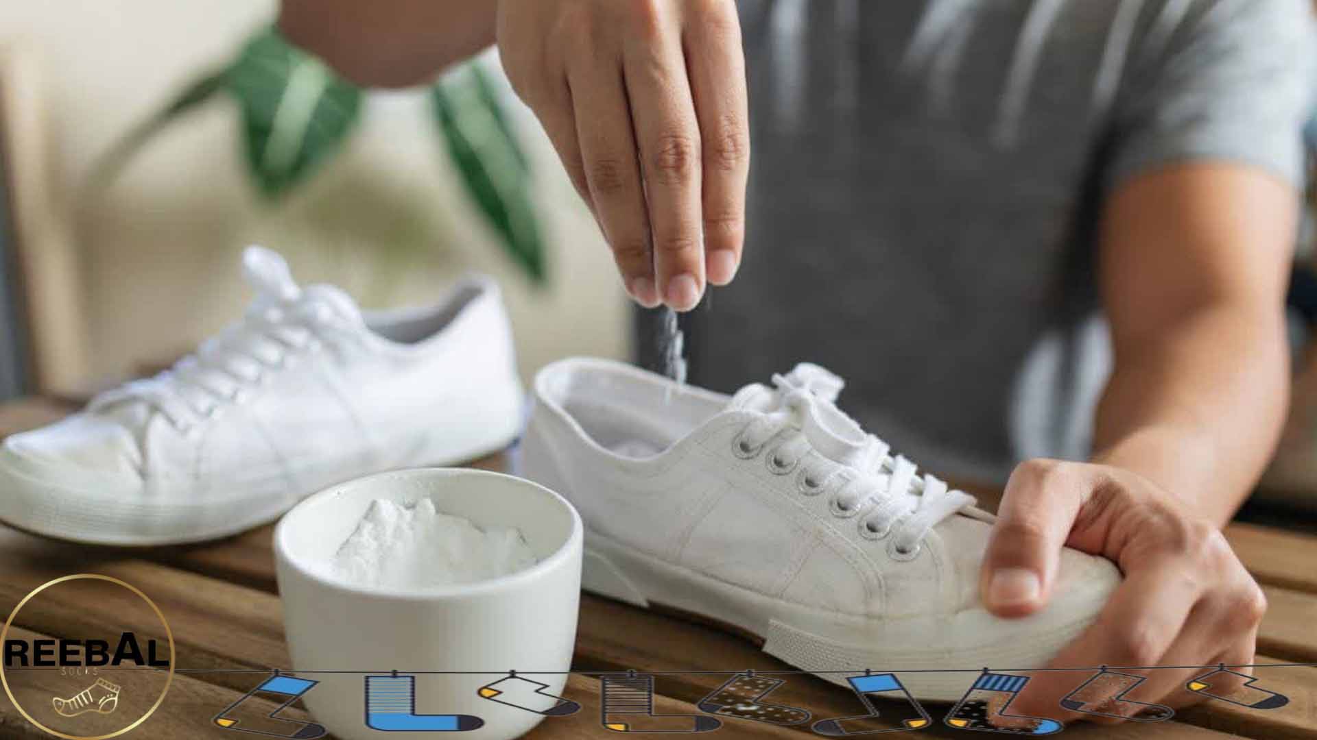 تمیز کردن کفش سفید