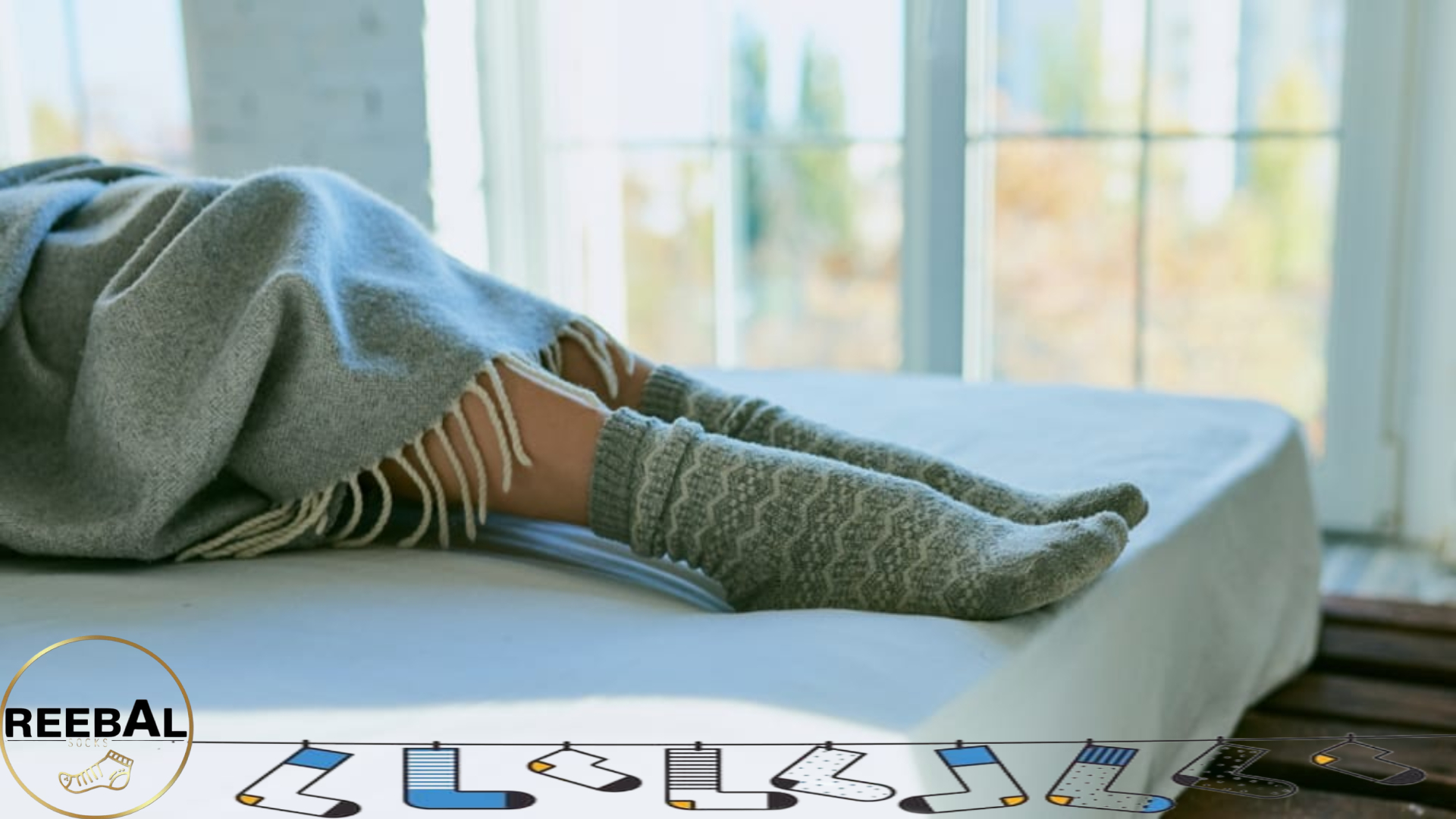 گرم داشتن پاها با جوراب در خواب